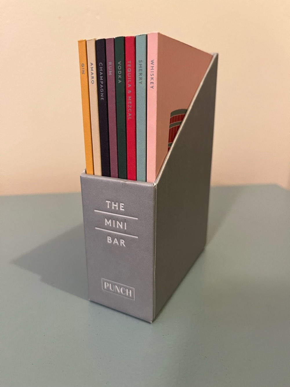 The Mini Bar Cocktail Recipe Booklet Set - Multicolor